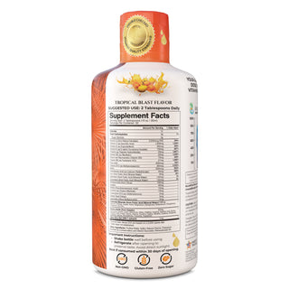 Mega Premium Liquid Multivitamin and Mineral Supplement - 32oz, 32serv