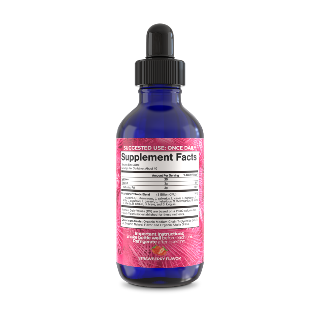 Organic Liquid Probiotics for Women – Tropical Oasis Liquid