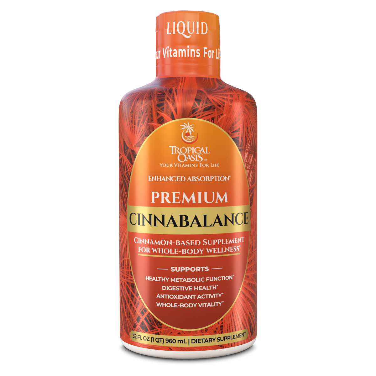 Liquid Cinnamon Supplement – Tropical Oasis Liquid Vitamins & Minerals