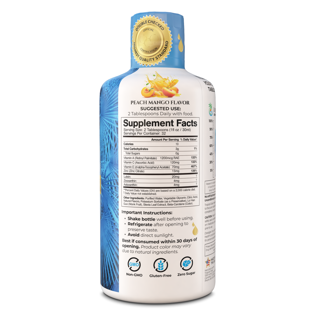 eirian glutathione vials drink review Liquid 20/20 Vision Eye Vitamin Night Cream aod9604 peptide weight loss Size:5 Oz