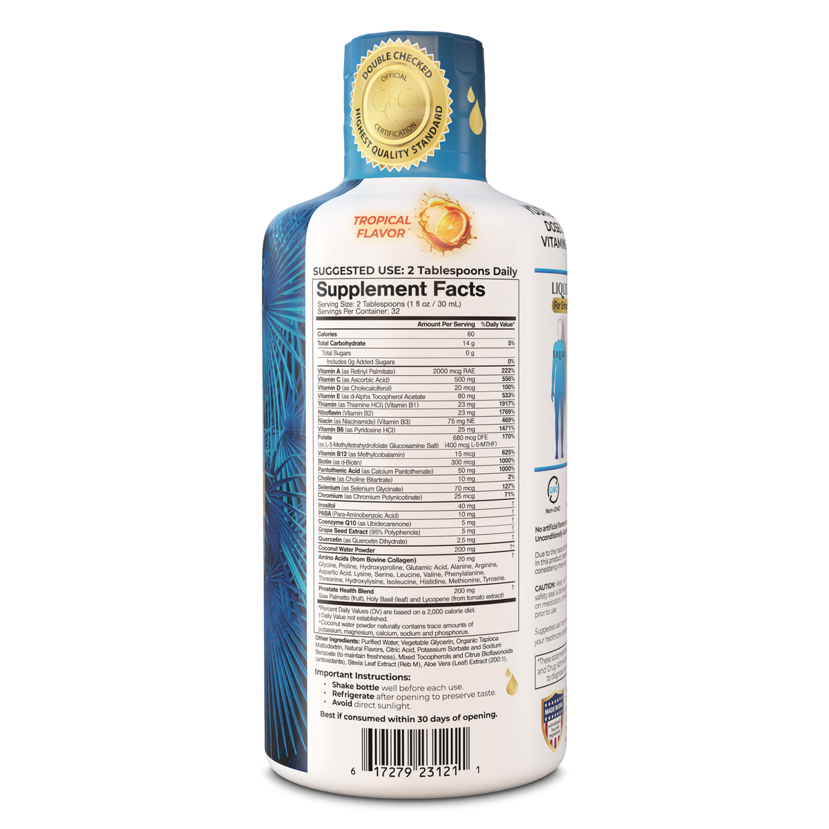 Men's Mega Liquid Multivitamin tropical-oasis-store