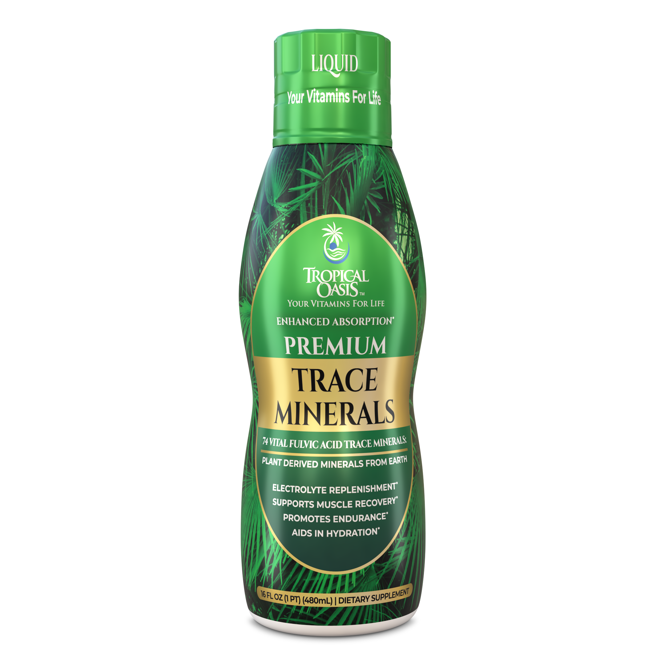 Premium Plant Based Ionized Trace Minerals