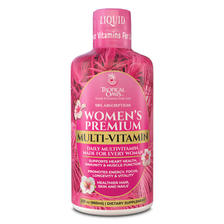 Women's Premium Liquid Multivitamin, Superfood, & Herbal Blend -- 32 fl oz, 32 serv.