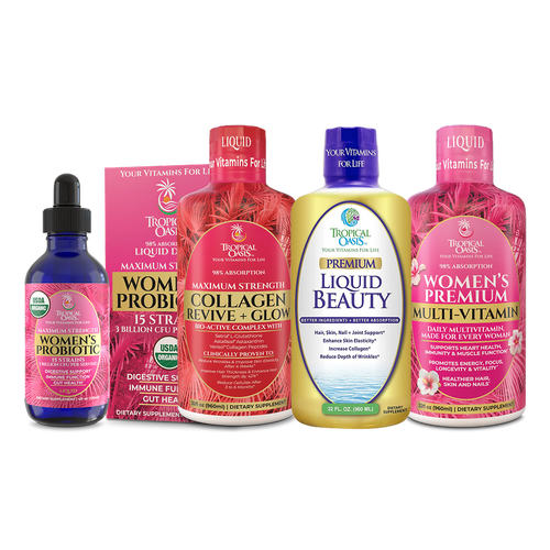 Women's Pack Tropical Oasis Liquid Vitamins & Minerals