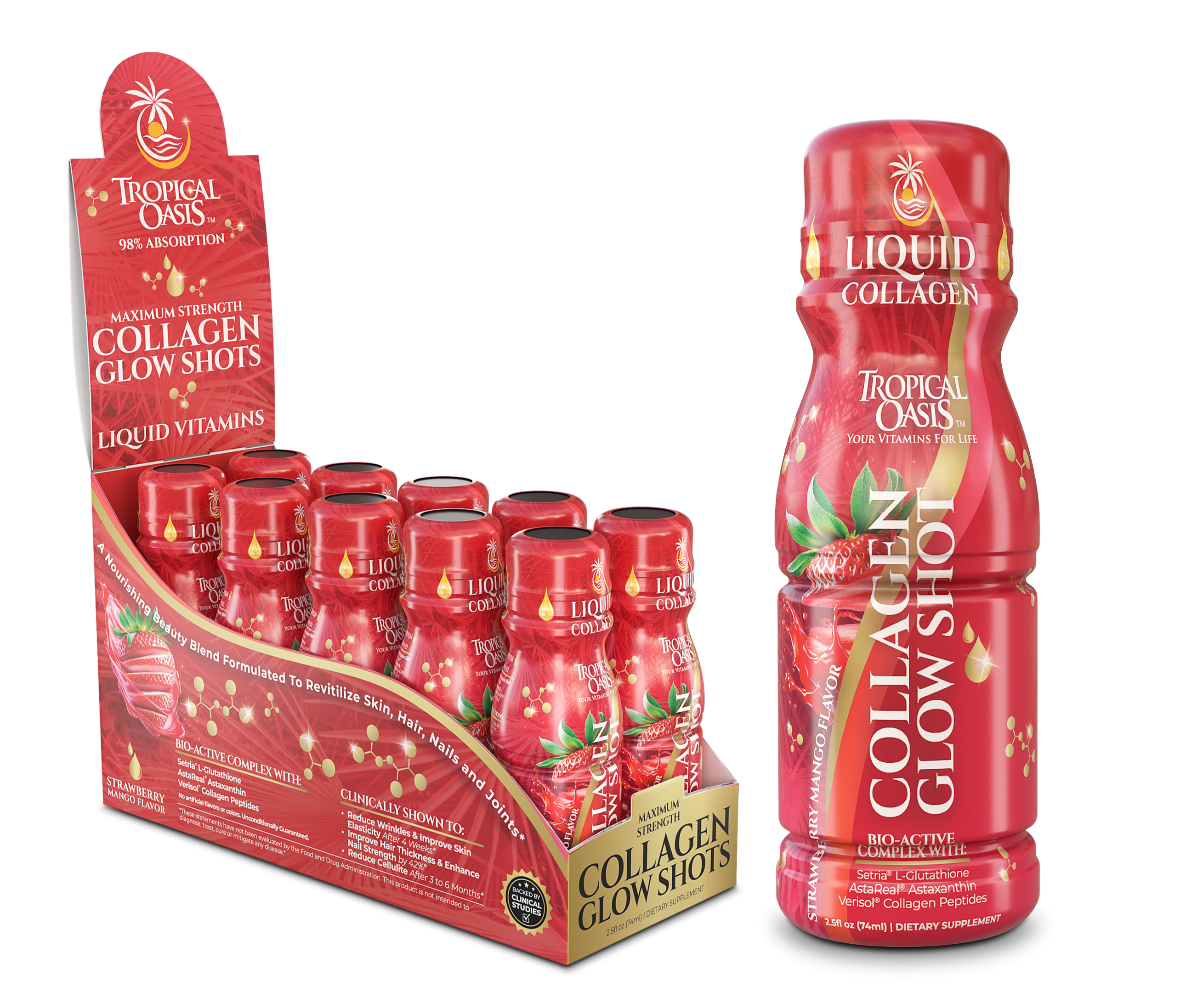 Liquid Collagen Glow Shots