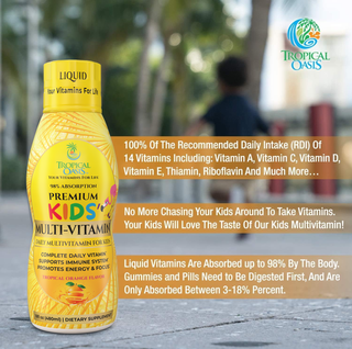 Kids Liquid Multivitamin Supplement - 16oz