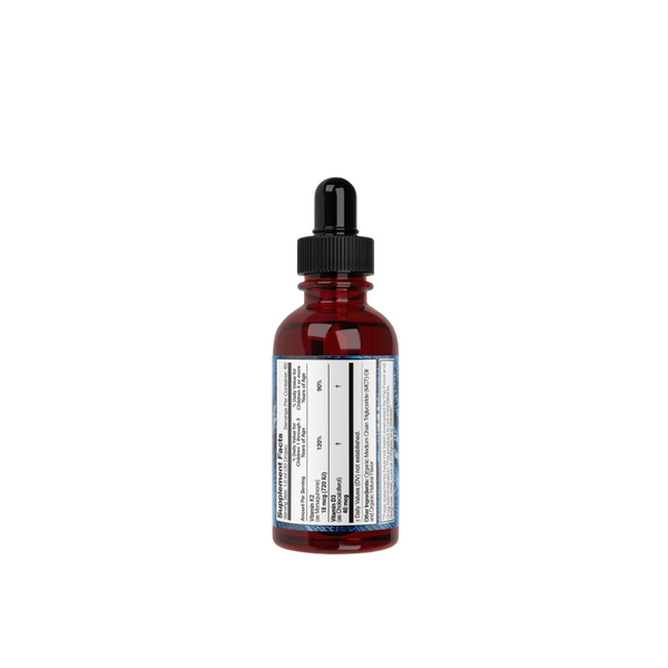 Vitamin D3 + K2 Drops for Kids - USDA Organic Tropical Oasis Liquid Vitamins and Minerals