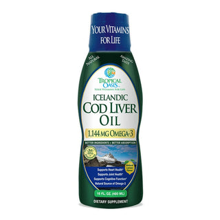 Icelandic Cod Liver Fish Oil - 16oz - 1,143 mg Omega-3