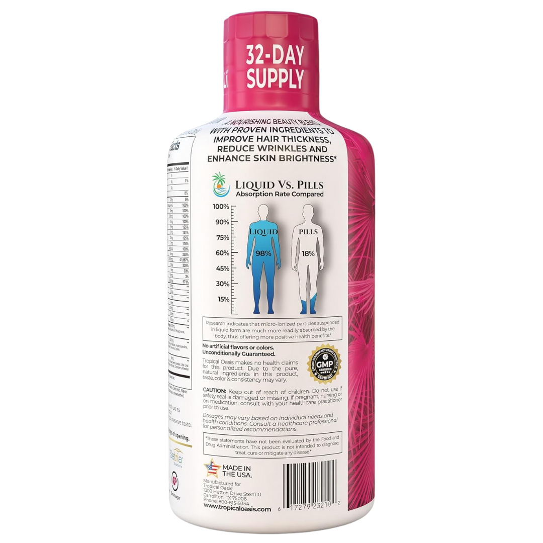 Women's Liquid Multivitamin + Hair Growth