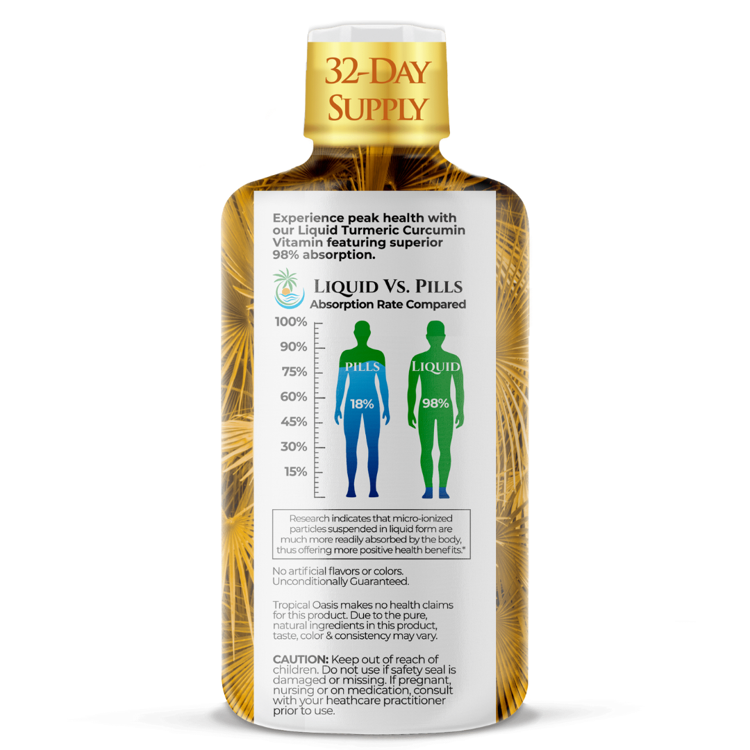 Liquid Turmeric Curcumin Complex with Bioperine