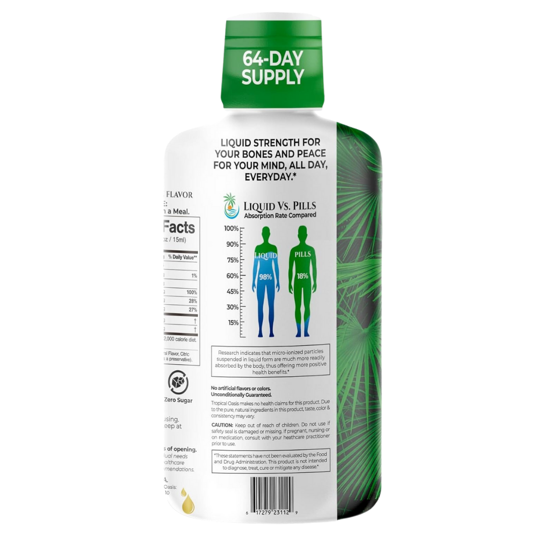 Premium Liquid Calcium Magnesium Citrate