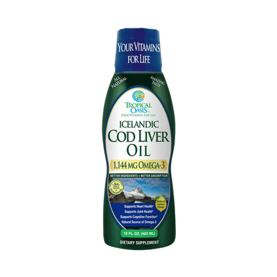 Icelandic Cod Liver Fish Oil tropical-oasis-store