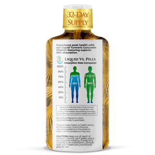 Liquid Turmeric Curcumin Complex with Bioperine