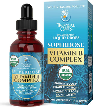 Organic Vitamin B Complex Liquid Drops