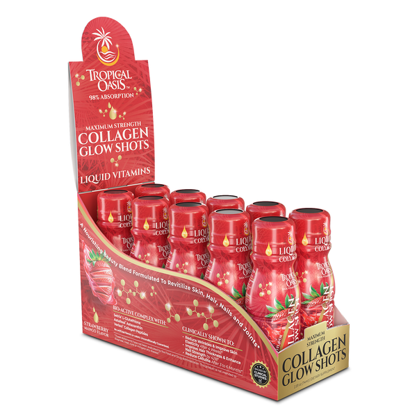 Liquid Collagen Glow Shots Tropical Oasis Liquid Vitamins & Minerals
