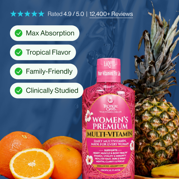Women's Premium Liquid Multivitamin tropical-oasis-store