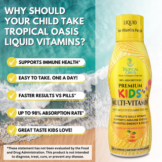 Kids Liquid Multivitamin Supplement - 16oz