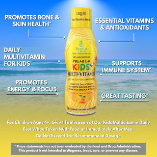 Kids Liquid Multivitamin Supplement - 16oz