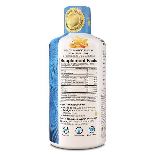 Liquid 20/20 Vision Eye Vitamin tropical-oasis-store