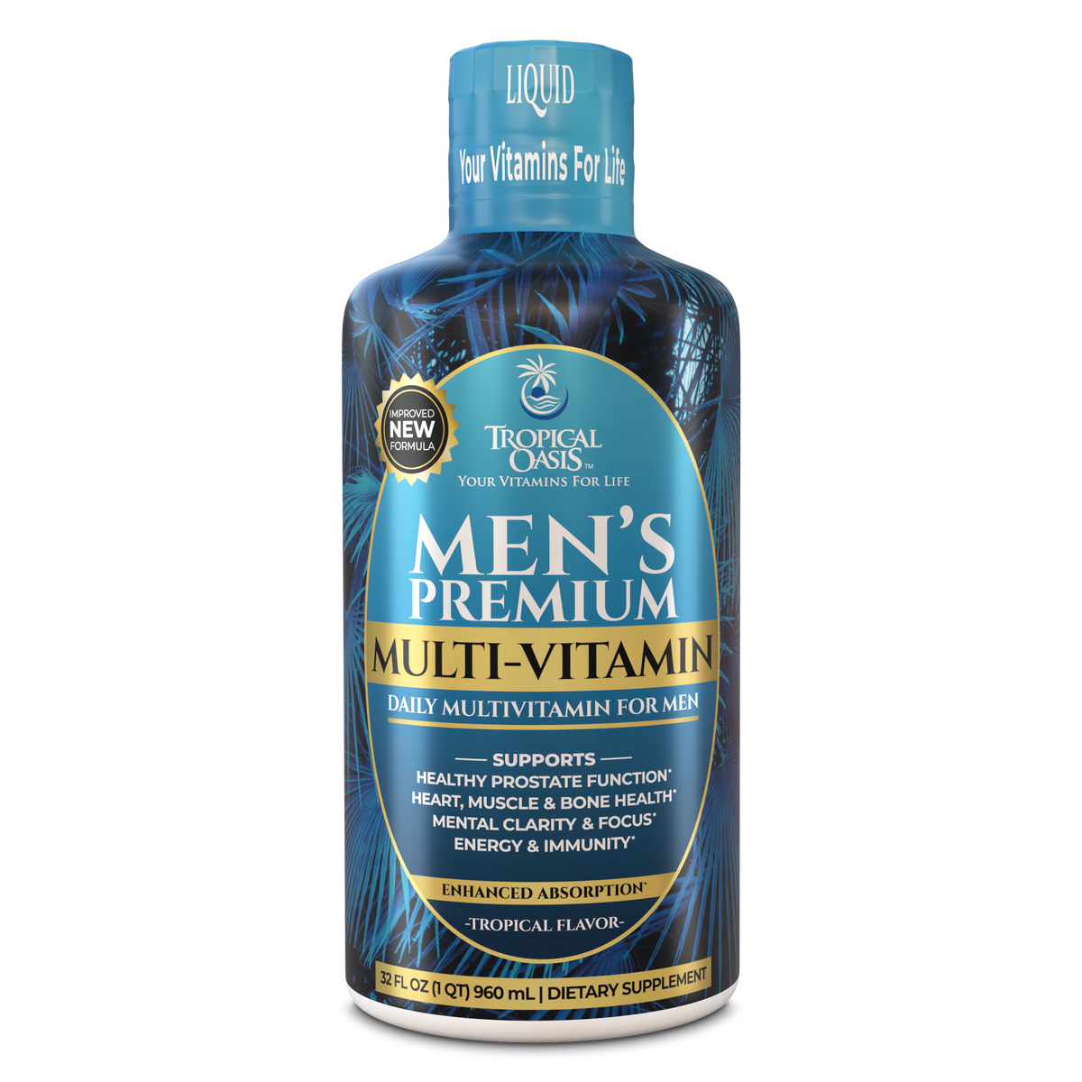 Men's Mega Liquid Multivitamin tropical-oasis-store