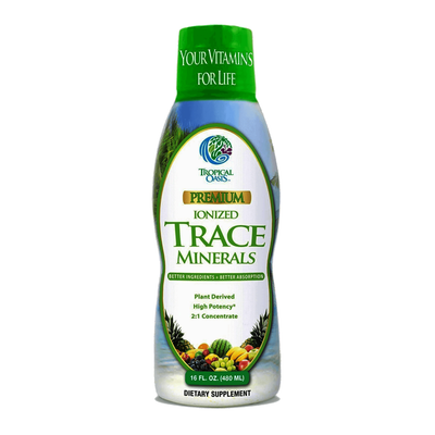 Premium Plant Based Trace Minerals - 74 Natural Organic Ionized Trace Minerals