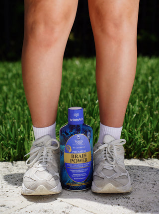 Tropical Oasis Brain Power - Liquid Supplement that Promotes Mental Clarity & Increased Focus