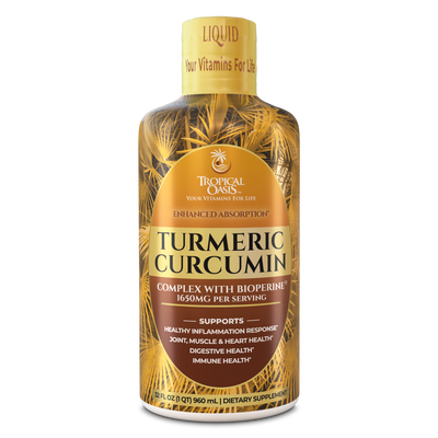 Liquid Turmeric Curcumin Complex with Bioperine
