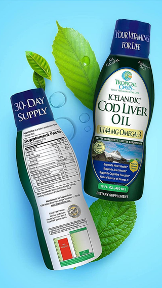 Tropical Oasis Cod Liver Oil