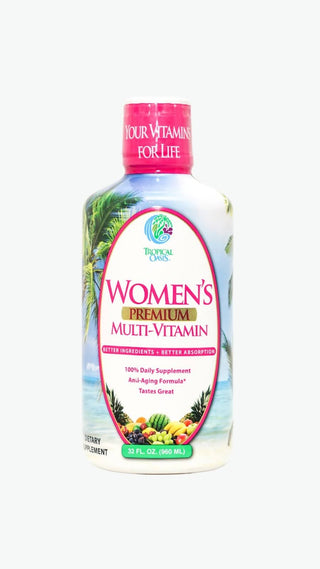 Tropical Oasis Women’s Premium Liquid Multivitamin