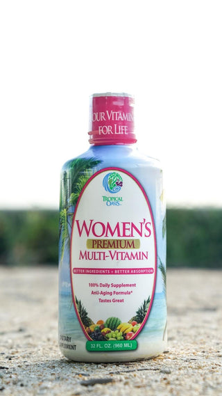 Tropical Oasis Women’s Premium Liquid Multivitamin