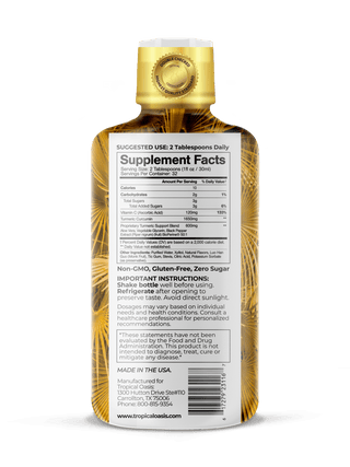 Liquid Turmeric Curcumin Complex with Bioperine