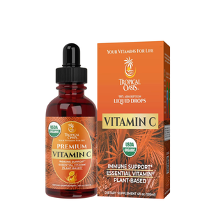 USDA Organic Vitamin C Drops for Adults & Kids