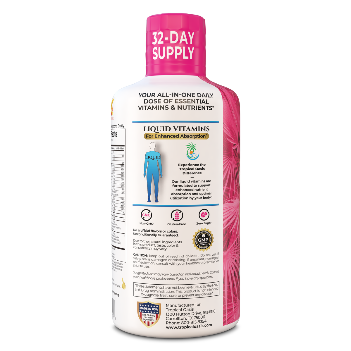 Women's Premium Liquid Multivitamin tropical-oasis-store
