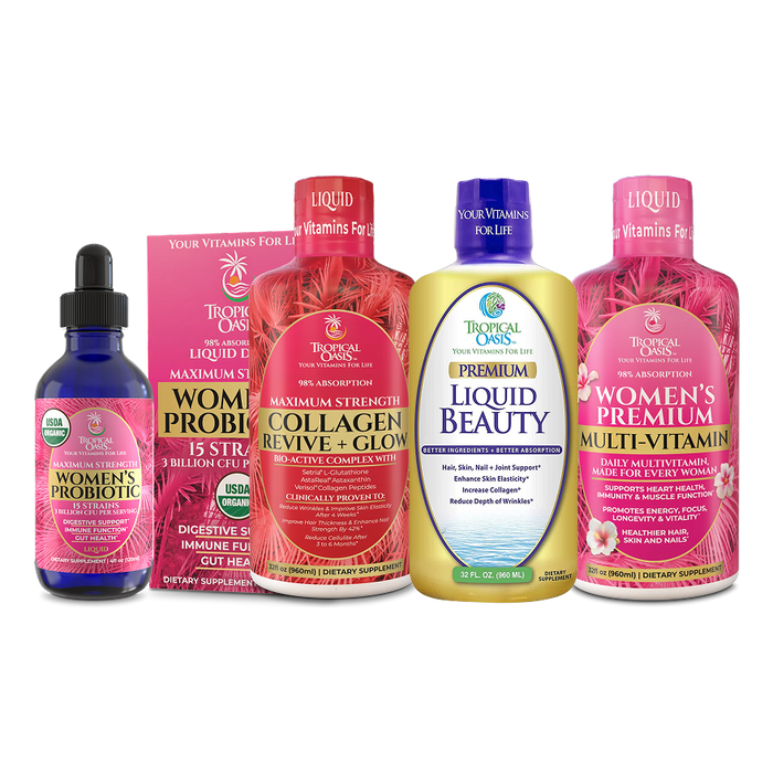 Women's Pack Tropical Oasis Liquid Vitamins & Minerals