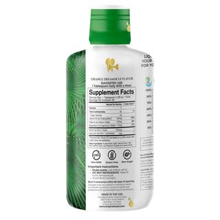 Premium Liquid Calcium Magnesium Citrate -- 32oz, 64 Serv