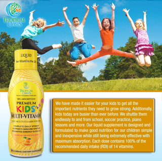 Kids Liquid Multivitamin Supplement - 16oz