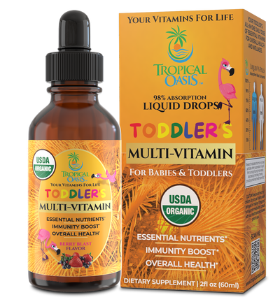 USDA Organic Kids Multivitamin for Toddlers & Babies