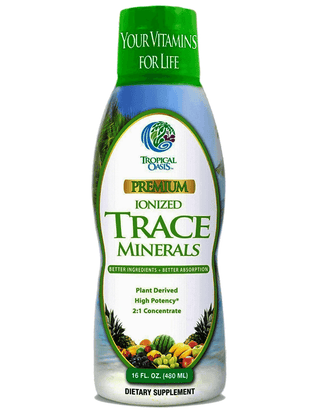 Premium Plant Based Trace Minerals - 74 Natural Organic Ionized Trace Minerals