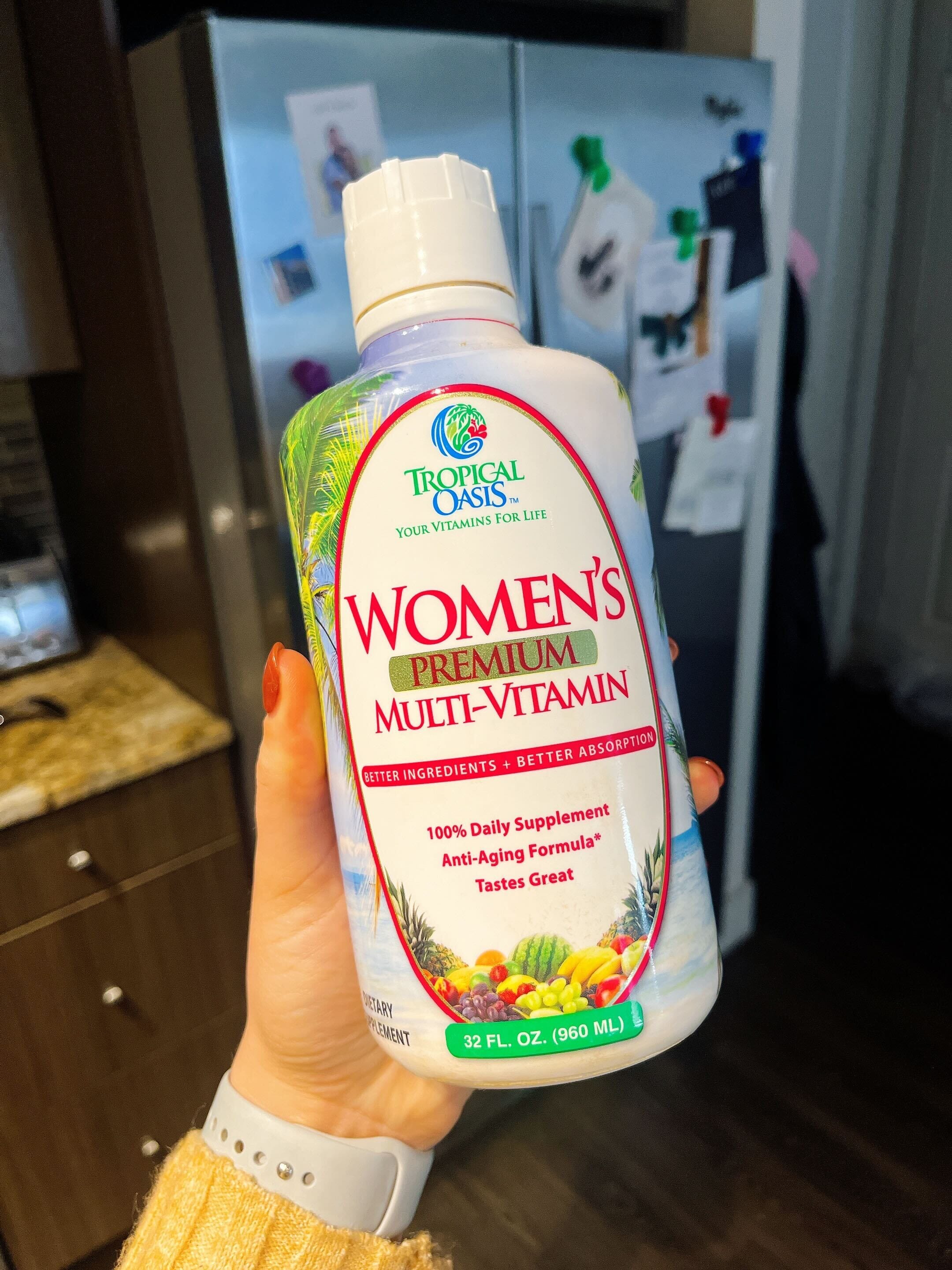 Women's Premium Liquid Multivitamin, Superfood, & Herbal Blend -- 32 fl oz, 32 serv.
