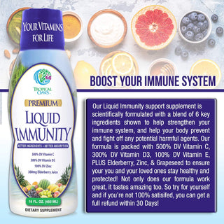 Tropical Oasis Liquid Immunity Boost