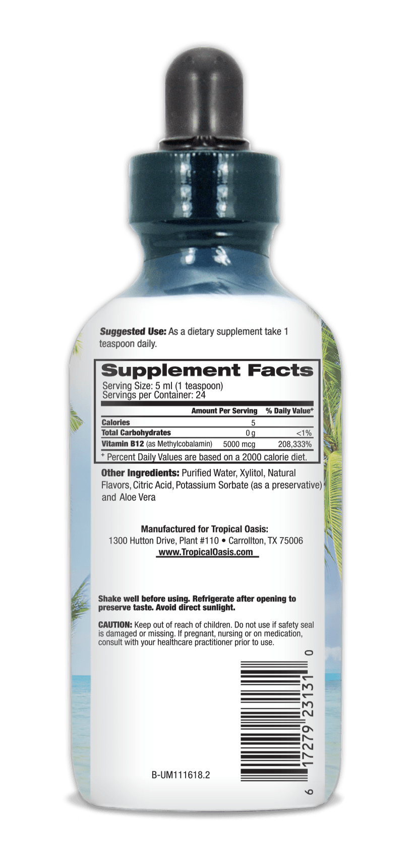 Ultra Max Methyl B12 Liquid Vitamins